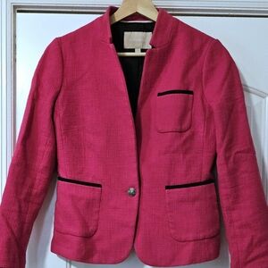 Banana Republic Vibrant Pink Blazer